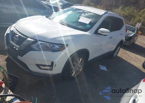 2017 Nissan Rogue Sv из США, поврежденный, VIN KNMAT2MV8HP533441